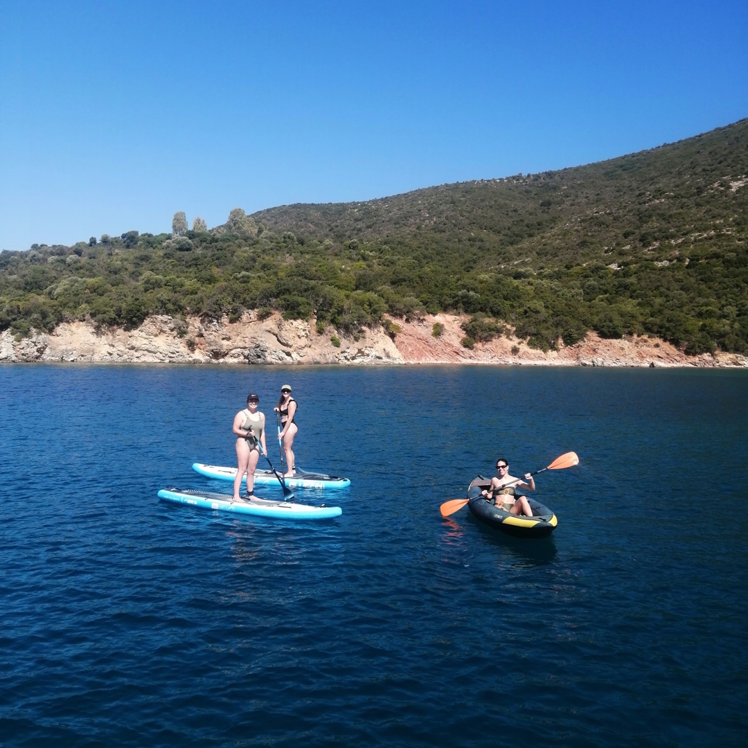 Paddleboarding and kayaking holiday