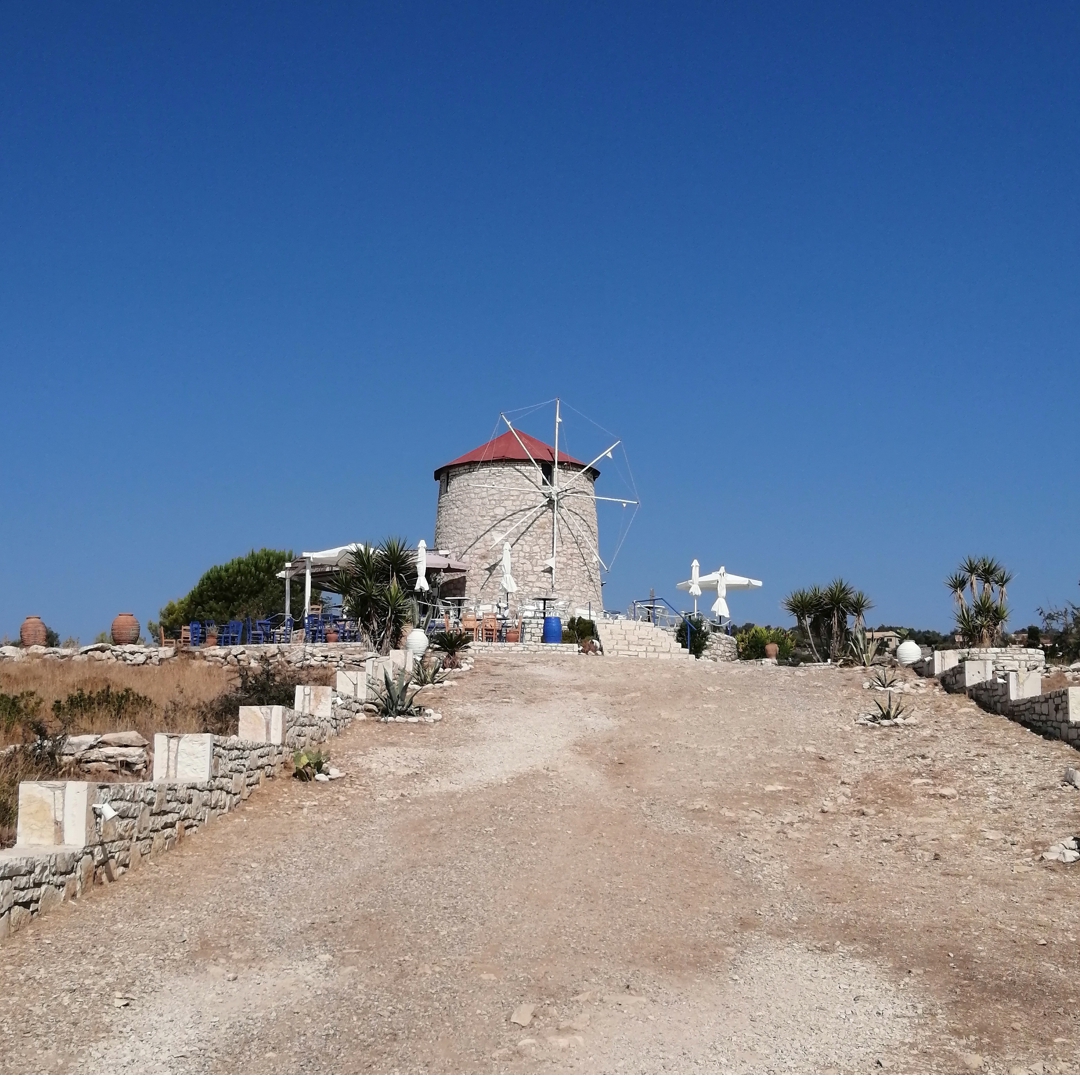 Walking trail on Kastos Island.