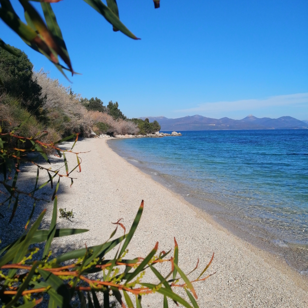 Views of the amazing water of Lefkada