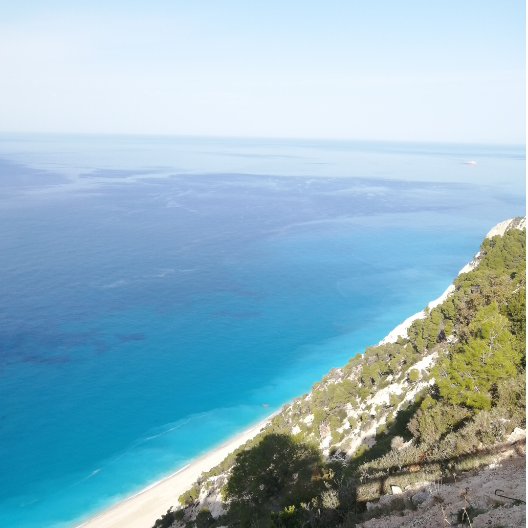 The stunning west coast of Lefkada Island